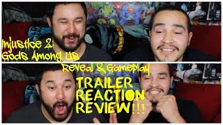 Injustice 2 Official Reveal Announcement amp Gameplay Reveal Trailer REACTION amp REVIEW [upl. by Ignaz90]