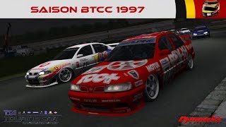 BTCC 1997 06  Sous la pluie la nuit  2K [upl. by Ybba]