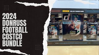 2024 Donruss Football Costco Bundle Box  Lets Go Downtown [upl. by Teak]