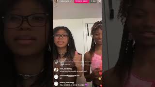 Riele downs live Instagram 12032022 video credits jnorman85 [upl. by Assil935]