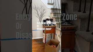 Does your Entryway Drop Zone look more like a Disaster zone diystorage diyhomerenovation [upl. by Cecil834]