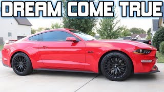 2019 MUSTANG GT Delivery THATS RIGHT I AM BACK [upl. by Bartie]