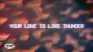 RICHLIN  Love Like Thunder feat Abbie Simmons of UPPERROOM Official Lyric Video [upl. by Beitch129]