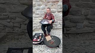 Handpan player in Carcassonne 🇫🇷 [upl. by Dyol535]