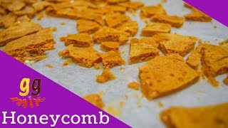 How To Make Honeycomb  Super Easy Recipe  ggmix [upl. by Phelips364]