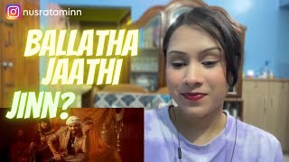 Neeraj Madhav  BALLAATHA JAATHI Official Video ft Dabzee  Baby Jean  ​⁠Rzee  Nusrat React [upl. by Martita551]