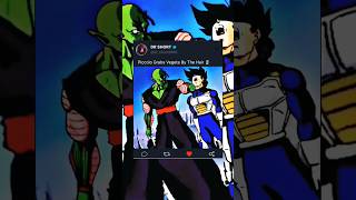 Piccolo Grabs Vegeta By The Hair 🗿dbsshorts [upl. by Lledo]