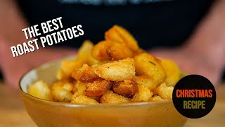 The Best Roast Potatoes Ever  Christmas Recipe [upl. by Ideih]