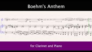 Boehms Anthem for Clarinet [upl. by Eniad192]