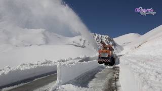 Maurienne Reportage 121  Déneigement des cols de Maurienne au Col du Galibier et Col du Glandon [upl. by Widera]