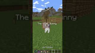 ¿Conejo 4S3S1N0 en MINECRAFT curiosidadesminecraft minecraft minecraftcreepy minecraftshorts [upl. by Jeannette]