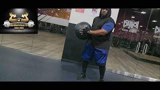 25 Pound Medicine Ball Exercises  Part 2 [upl. by Eittocs704]