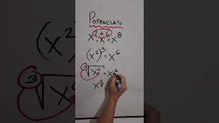 TENÉS que saber estas propiedades de las POTENCIAS trucosmatematicos [upl. by Rianon]