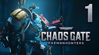 Warhammer 40000 Chaos Gate  Daemonhunters  Episode 1  durchgespielt [upl. by Pliske536]