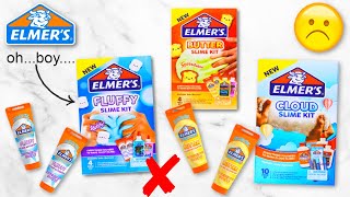 NEW Elmers Slime Kits Honest Review Is it worth it 🤐 [upl. by Lorak]