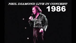 Neil Diamond Live In Concert 1986  Headed For The Future  America  Heartlight [upl. by Honeyman112]