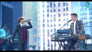 Jungkook amp Charlie Puth  WE DONT TALK ANYMORE Live MBCPLUS X genie music AWARDS [upl. by Aelegna]