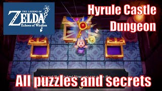 Hyrule Castle Dungeon Guide  All Puzzles and Secrets Zelda Echoes of Wisdom [upl. by Nadler]