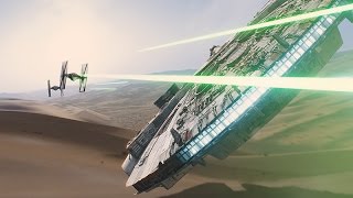 ILM Behind the Magic of the Star Wars The Force Awakens [upl. by Oba]