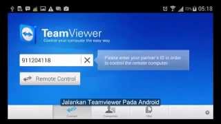 Cara Remote PC Dari Android Menggunakan Teamviewer 10 Terbaru [upl. by Yl]