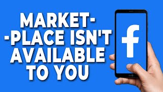 Facebook Marketplace isnt available to you [upl. by Enar]