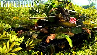 日本戦車quot 九七式戦車 quot VS チーター【BATTLEFIELD V BFV 実況】 [upl. by Ydennek]