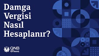 Damga Vergisi Nasıl Hesaplanır [upl. by Ajak]