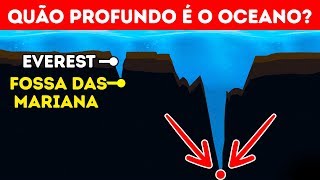 Qual é a profundidade do oceano na realidade [upl. by Hoj431]