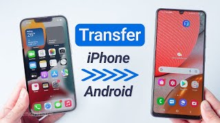 2024 How to Transfer Data from iPhone to Android 2 Free Ways [upl. by Beare]