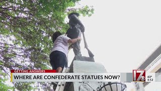 Where are North Carolina’s Confederate statues now [upl. by Lean]