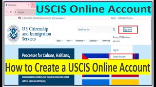 How to Create a USCIS Online Account  File I130 Form Online [upl. by Lagasse]