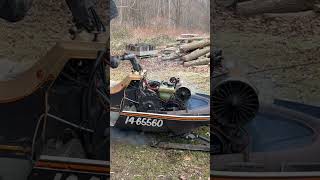 1980 Arctic Cat Pantera snowmobile running for the first time in 5 years [upl. by Repsac]