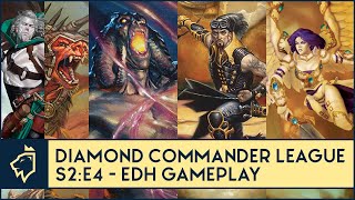 Ardenn  Rograkh vs Yidris vs Chainer vs Akroma  S2 E4 Diamond Commander League  MTG EDH Gameplay [upl. by Eyde]