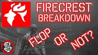 FIRECREST CLASSIFIED BUILD  FLOP  THE DIVISION  18 [upl. by Redliw]