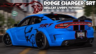 Building a Dodge Charger SRT Hellcat  Car Parking Multiplayer [upl. by Klug]