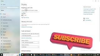 WINDOWS 10  Brightness Control Not Working Display Setting low high [upl. by Tice]