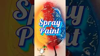 Spray Paint 🟣 ytshort spraypaint spraypaintcan spraycan spraypainting spray satisfyingart [upl. by Macomber]