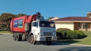 City of Joondalup reds with sl031 Stirling truck [upl. by Viridissa]