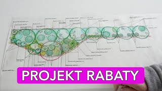 PROJEKT RABATY HORTENSJOWEJ Hortensja bukietowa i byliny w o ogrodzie  Kasiain [upl. by Norrie]