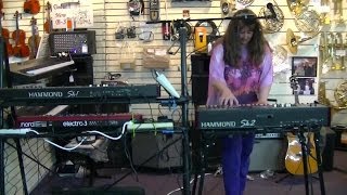 Jamming on the new Hammond SK2 organ and Leslie [upl. by Coray]