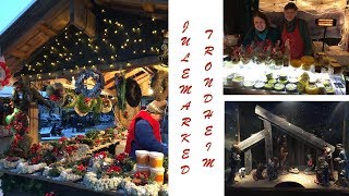 РОЖДЕСТВЕНСКАЯ ЯРМАРКА В ТРОНХЕЙМЕ 🎄😋🇳🇴 JULEMARKED I TRONDHEIM 🇳🇴NORWAY🇳🇴 [upl. by Gavrielle]