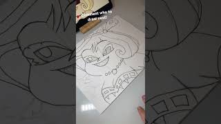 Drawing mimzy hazbinhotel art drawing mimzy [upl. by Civ824]