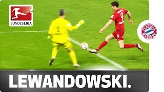 Robert Lewandowski  Class Finish from the Tightest of Angles [upl. by Klapp]