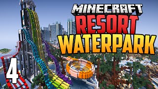 RESORT WATERPARK 4  Minecraft Map Spotlight [upl. by Dyal]