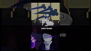 error 404 sans vs epic sans edit underverse error404sans epicsans epicsans ytbshorts [upl. by Saum]