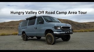 Hungry Valley Gorman Off Roading camping state park tour review SVRA OHV vehicle playground cost [upl. by Josepha]