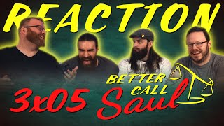 Better Call Saul 3x5 REACTION quotChicaneryquot [upl. by Anneirb991]