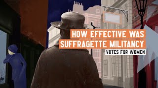 Womens Suffrage  How effective was Suffragette militancy [upl. by Lilybelle7]