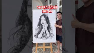 Vẽ người có nhiều follow nhất Việt Nam tradang vẽ vetranh art [upl. by Humble706]