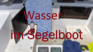 â›µï¸12 Wasser im Boot amp Innenausbau Erste Schritte beim Innenausbau Segelboot Refit Innenausbau [upl. by Halverson]